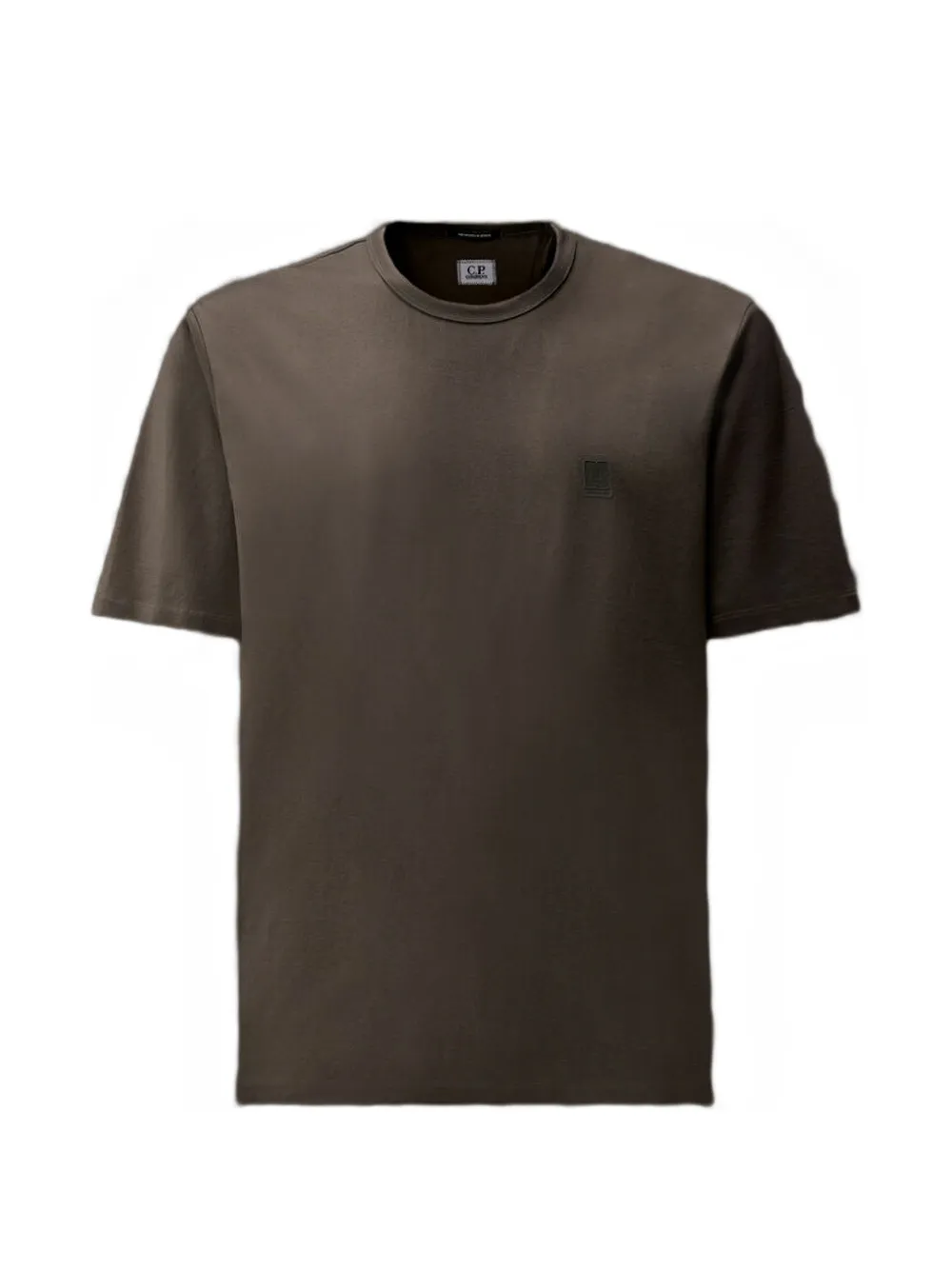 C.P. Company Metropolis Series jersey T-shirt met logo op de borst Grijs