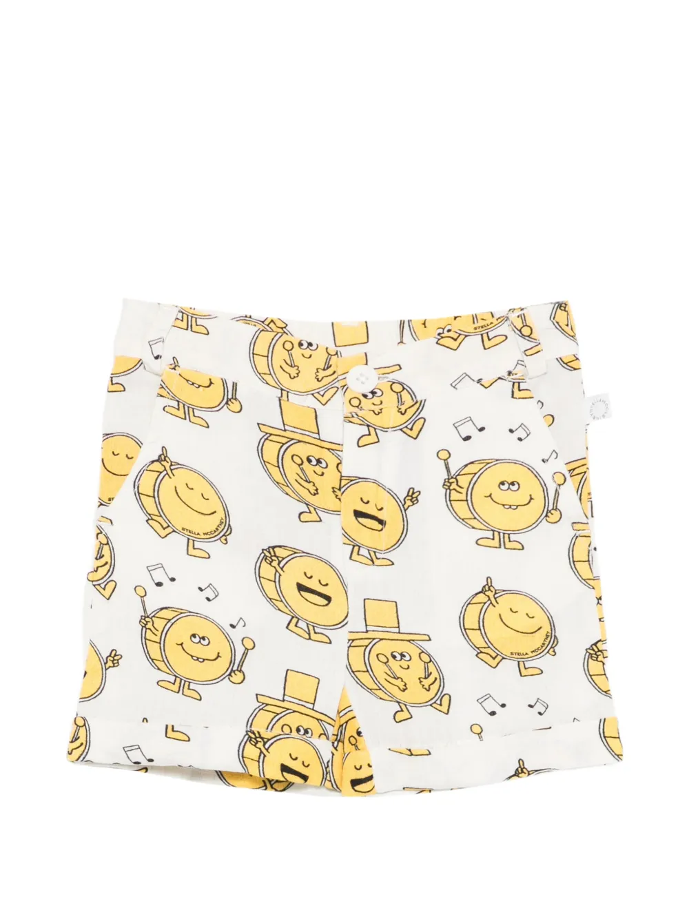 Stella McCartney Kids printed shorts - Toni neutri