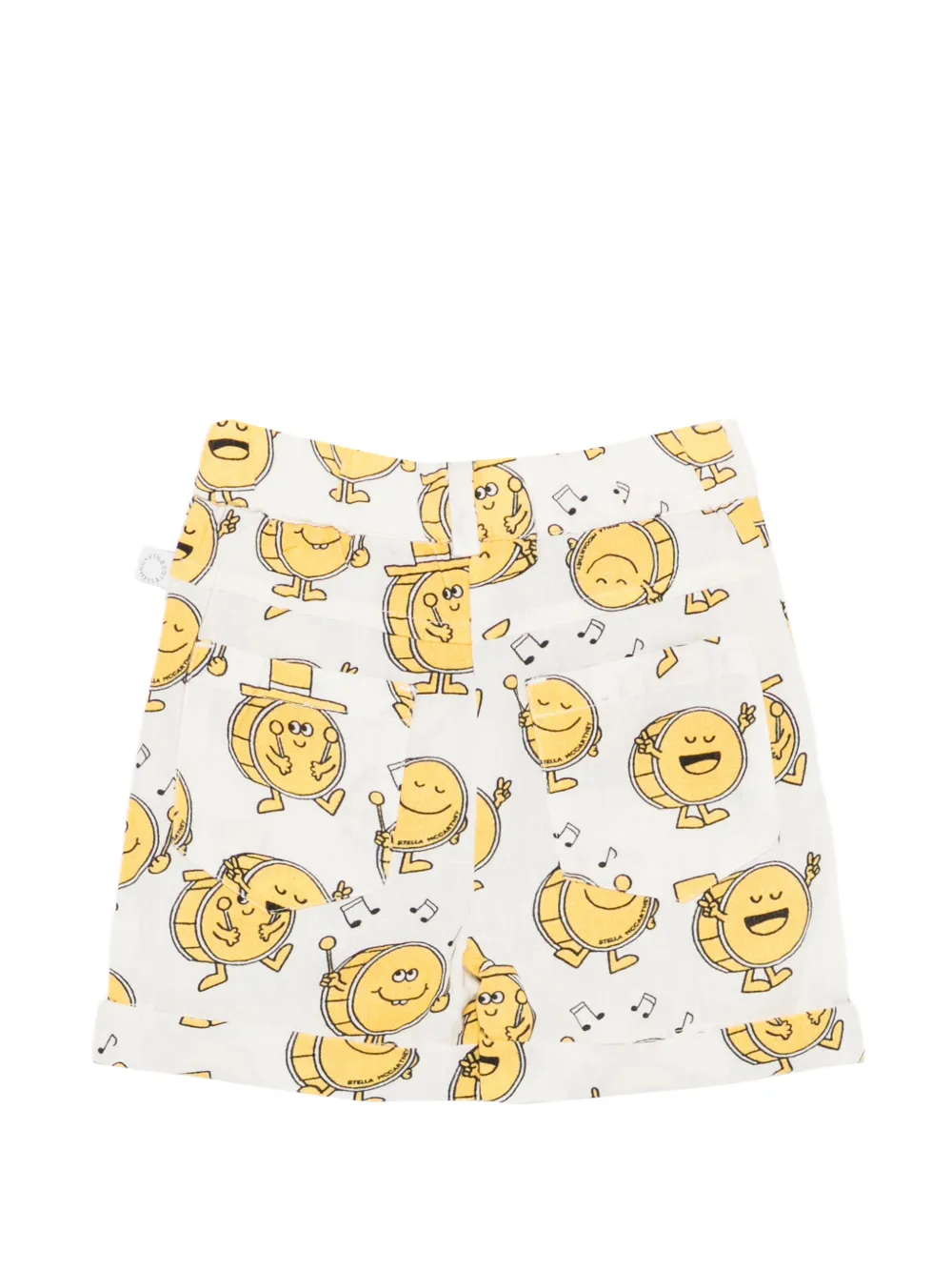  Stella Mccartney Kids Printed Shorts - Neutrals 