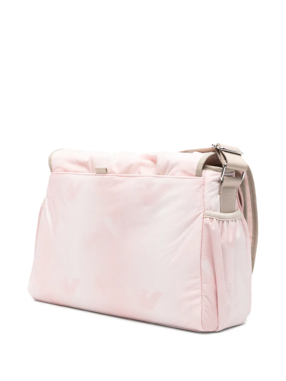 Emporio Armani Kids Luiertas met logoband Roze
