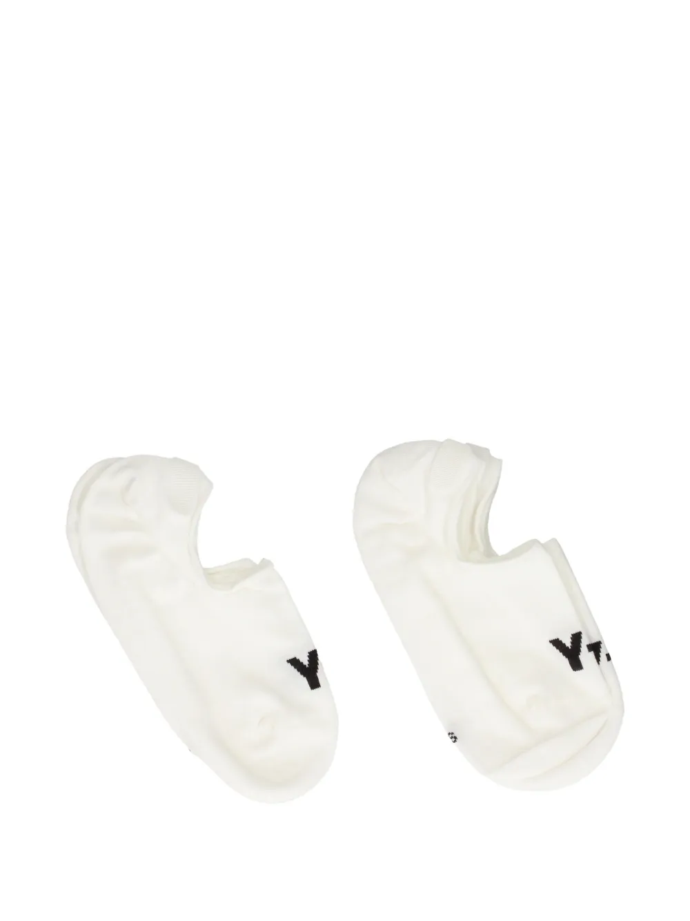 Y-3 logo socks - Bianco
