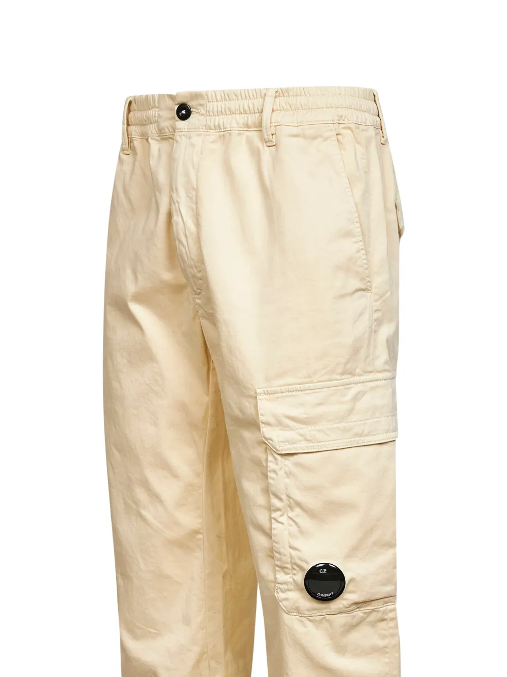 elasticated-waistband cargo pants