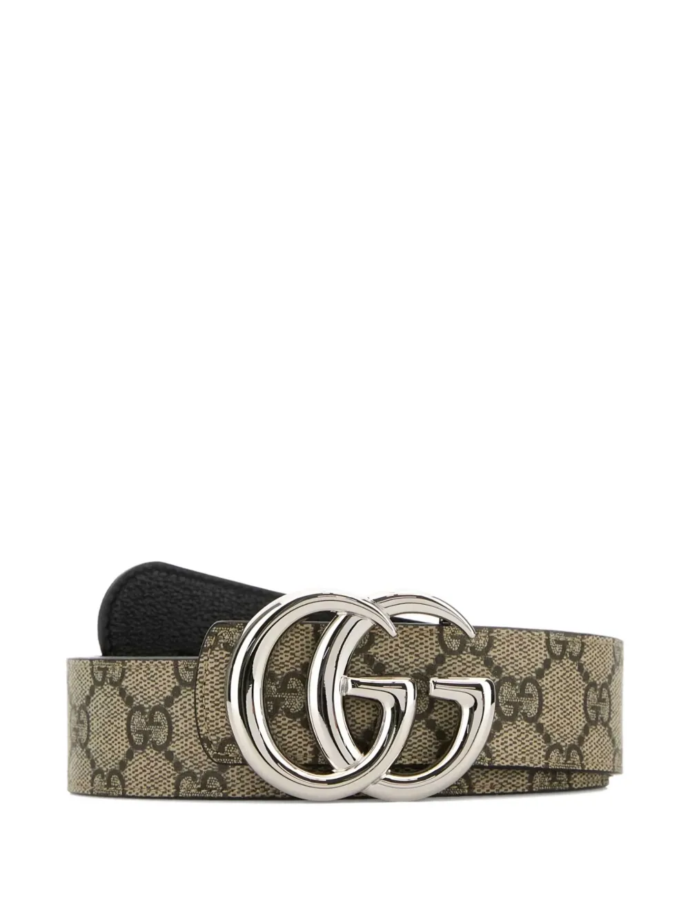 Gucci Pre-Owned logo-buckle patterned belt - Toni neutri
