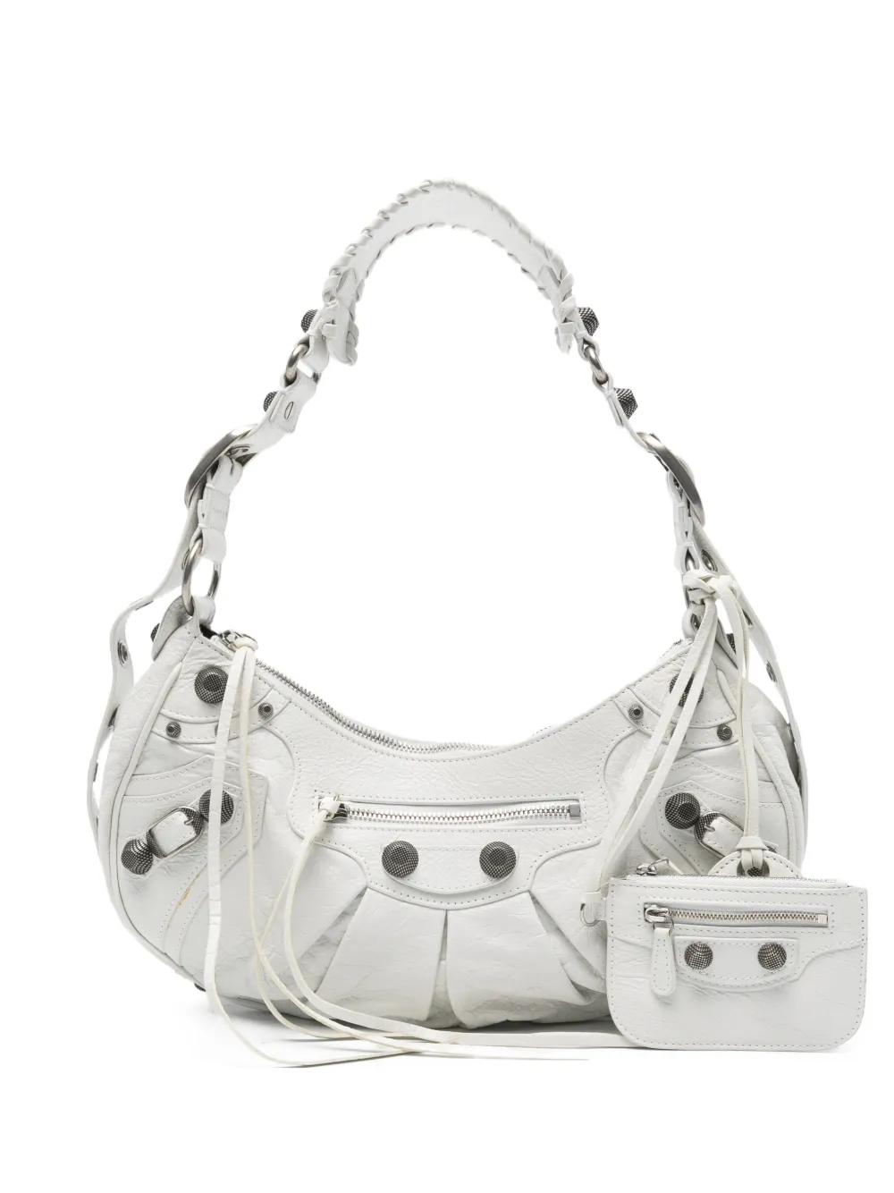 Balenciaga Pre-Owned Borsa a spalla Le Cagole S in pelle - Bianco