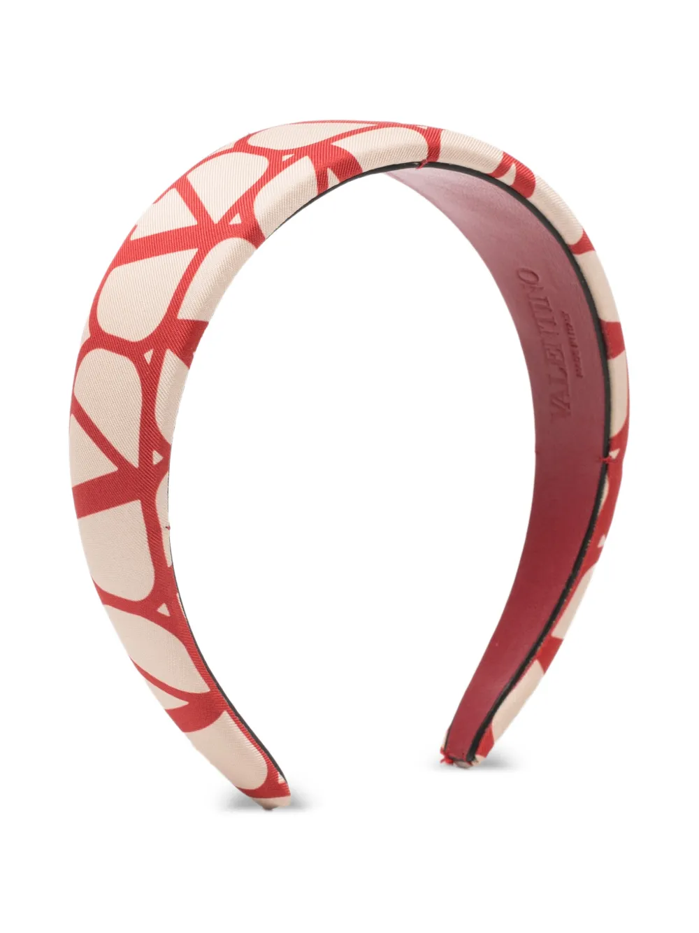 Valentino Garavani Pre-Owned Cerchietto con logo 2023 - Toni neutri