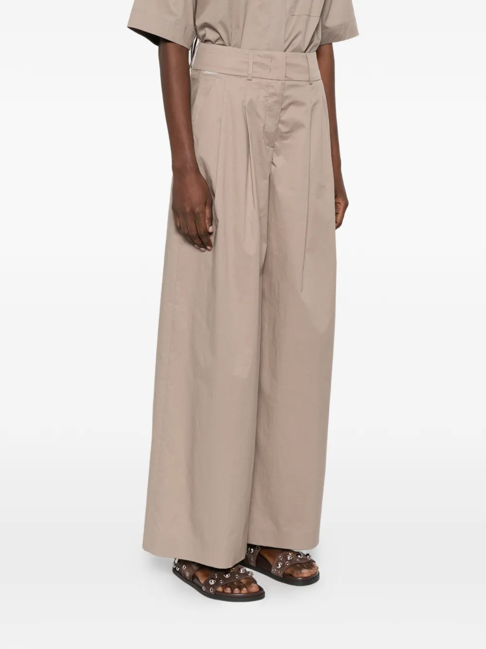 Peserico Plooibroek Beige