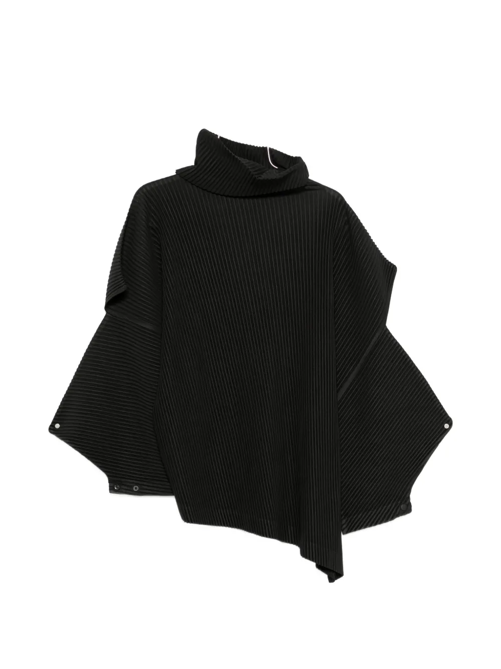 Homme Plissé Issey Miyake long-sleeve pleated jumper - Grigio