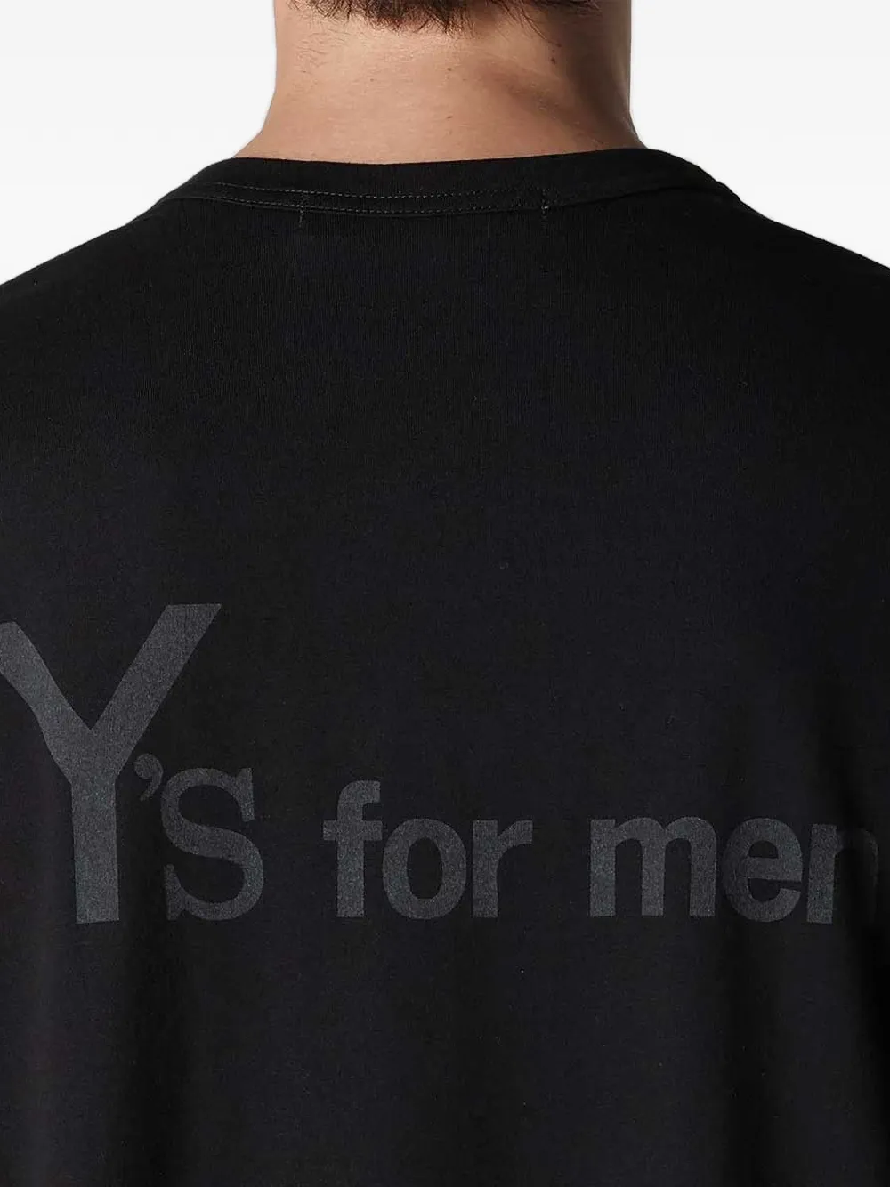 Y's T-shirt met korte mouwen Zwart