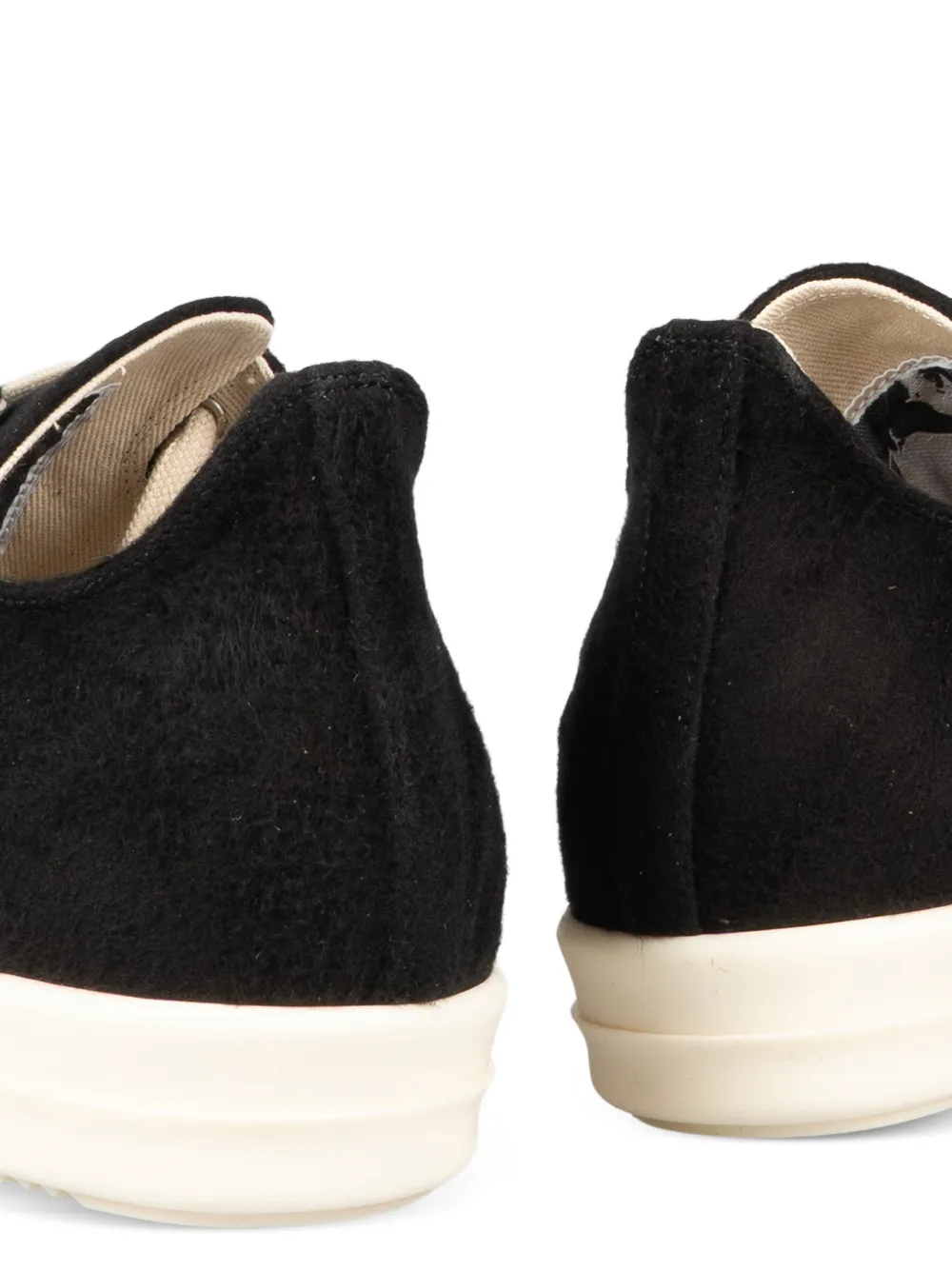 Rick Owens DRKSHDW low-top canvas sneakers Zwart