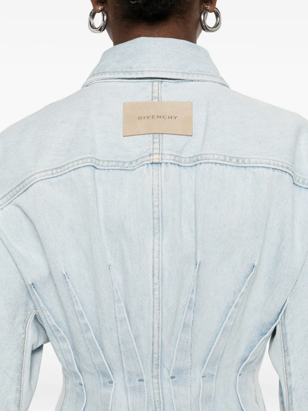 Givenchy Cocoon denim jurk Blauw