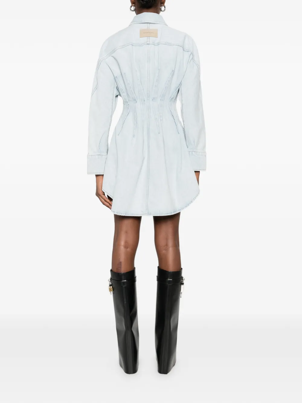 Givenchy Cocoon denim jurk Blauw