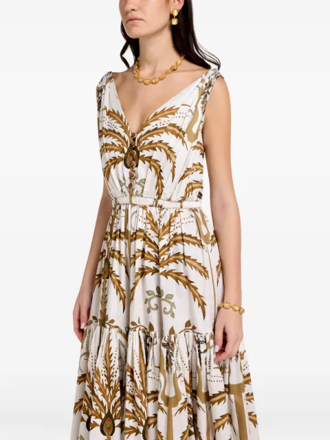 VASILIKI Greta sleeveless maxi dress