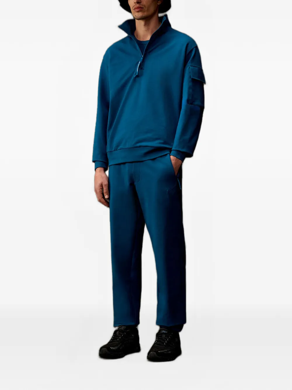 C.P. Company T-shirt met ronde hals Blauw
