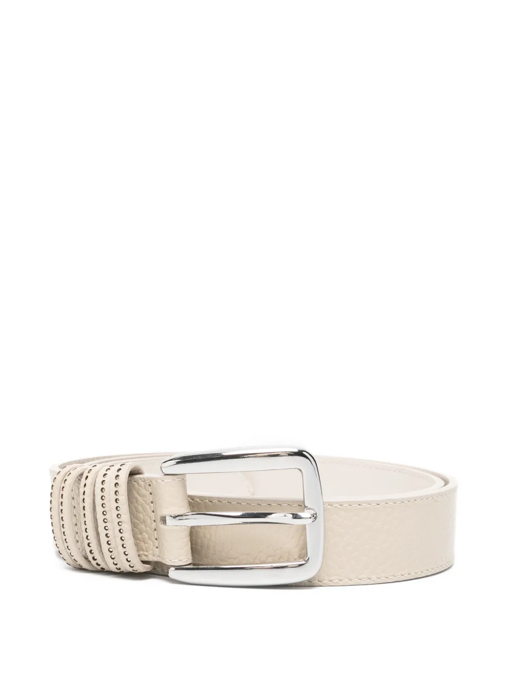 Peserico textured-leather belt - Toni neutri