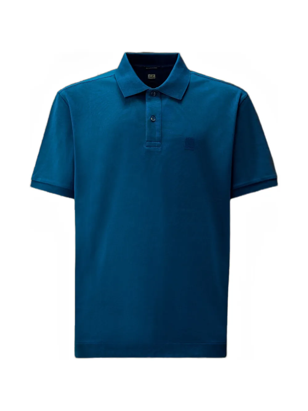 C.P. Company Poloshirt met knopen Blauw