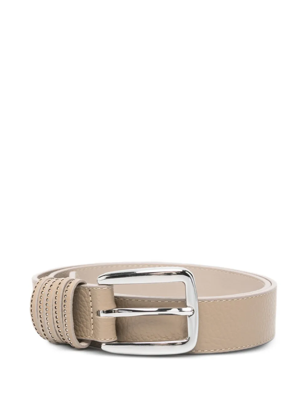 Peserico textured-leather buckle belt - Toni neutri