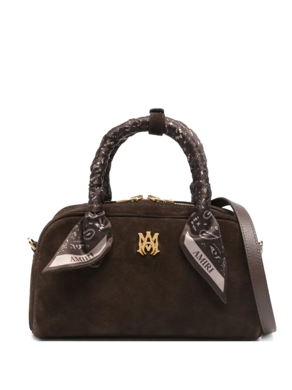 Amiri MA Bowling Bag in Brown