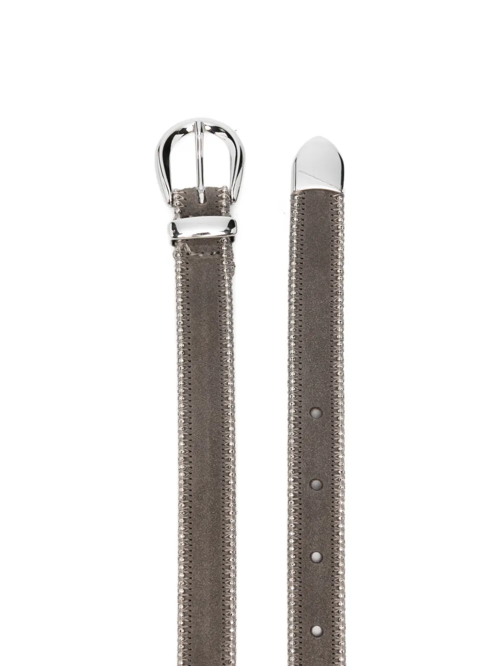 Peserico Riem met studs Grijs