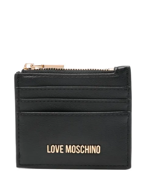 Love Moschino tarjetero con motivo de corazón