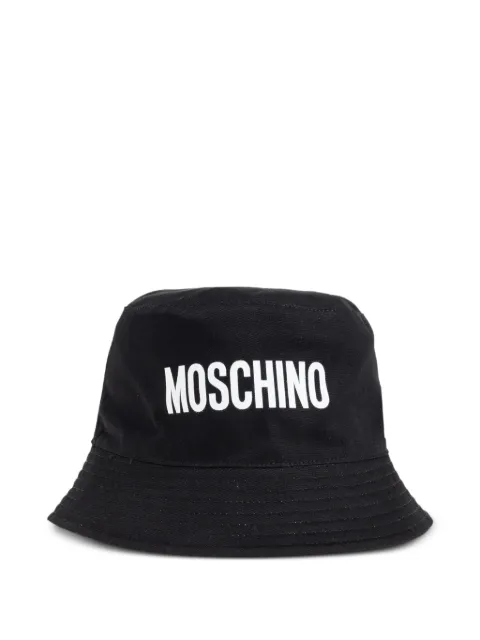 Moschino gorro de pescador reversible con logo