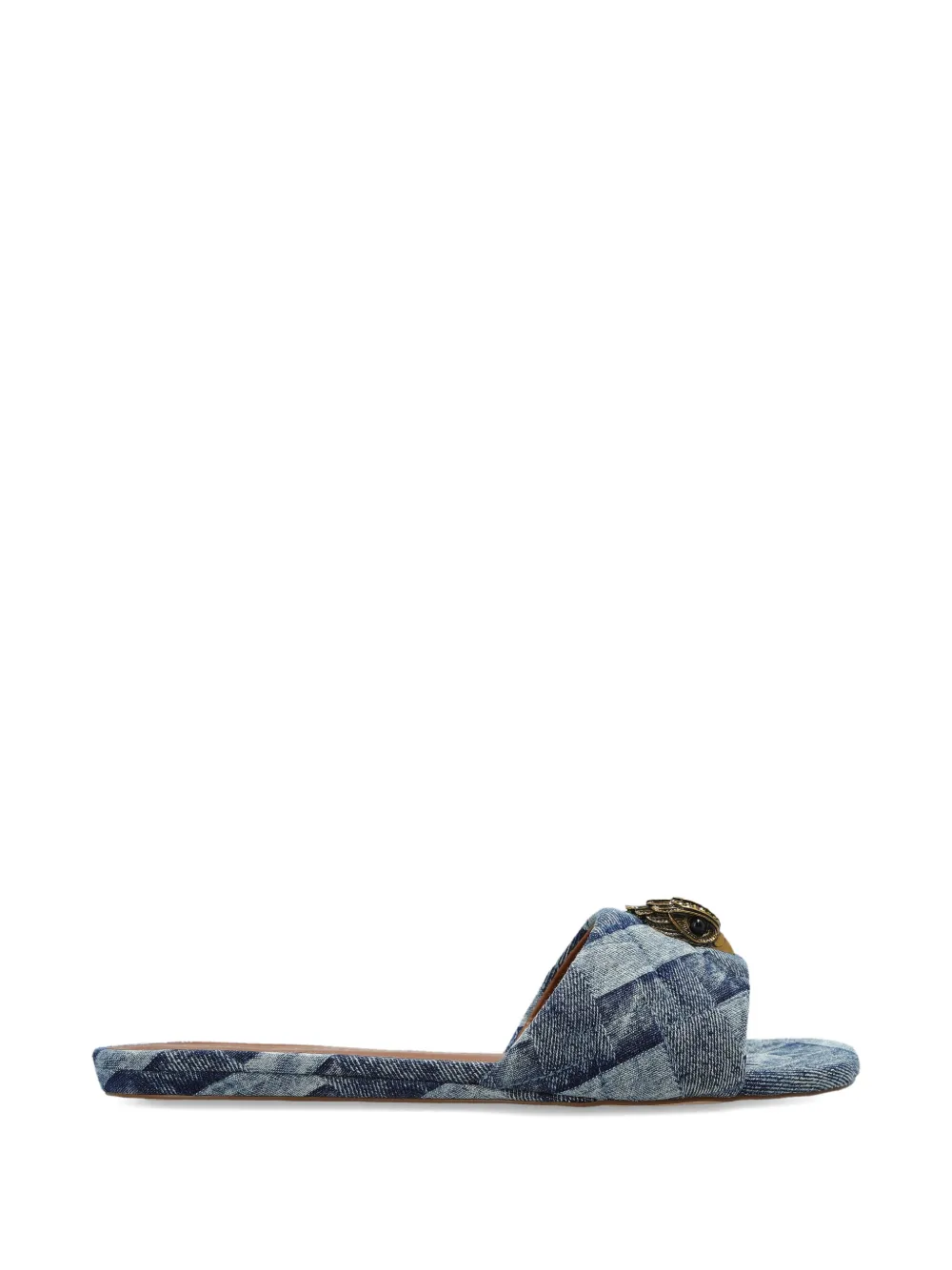 Kurt Geiger London Kensington sandalen met adelaarshoofd Blauw