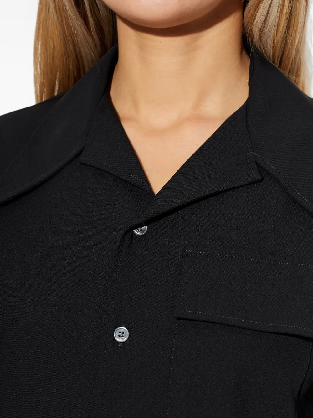 AMI Paris Jurk met korte mouwen en koop Zwart