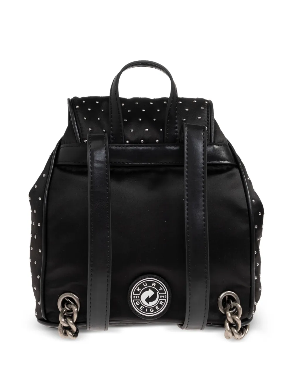  Kurt Geiger London Hoxton Small Studded Hoxton Backpack - Black 