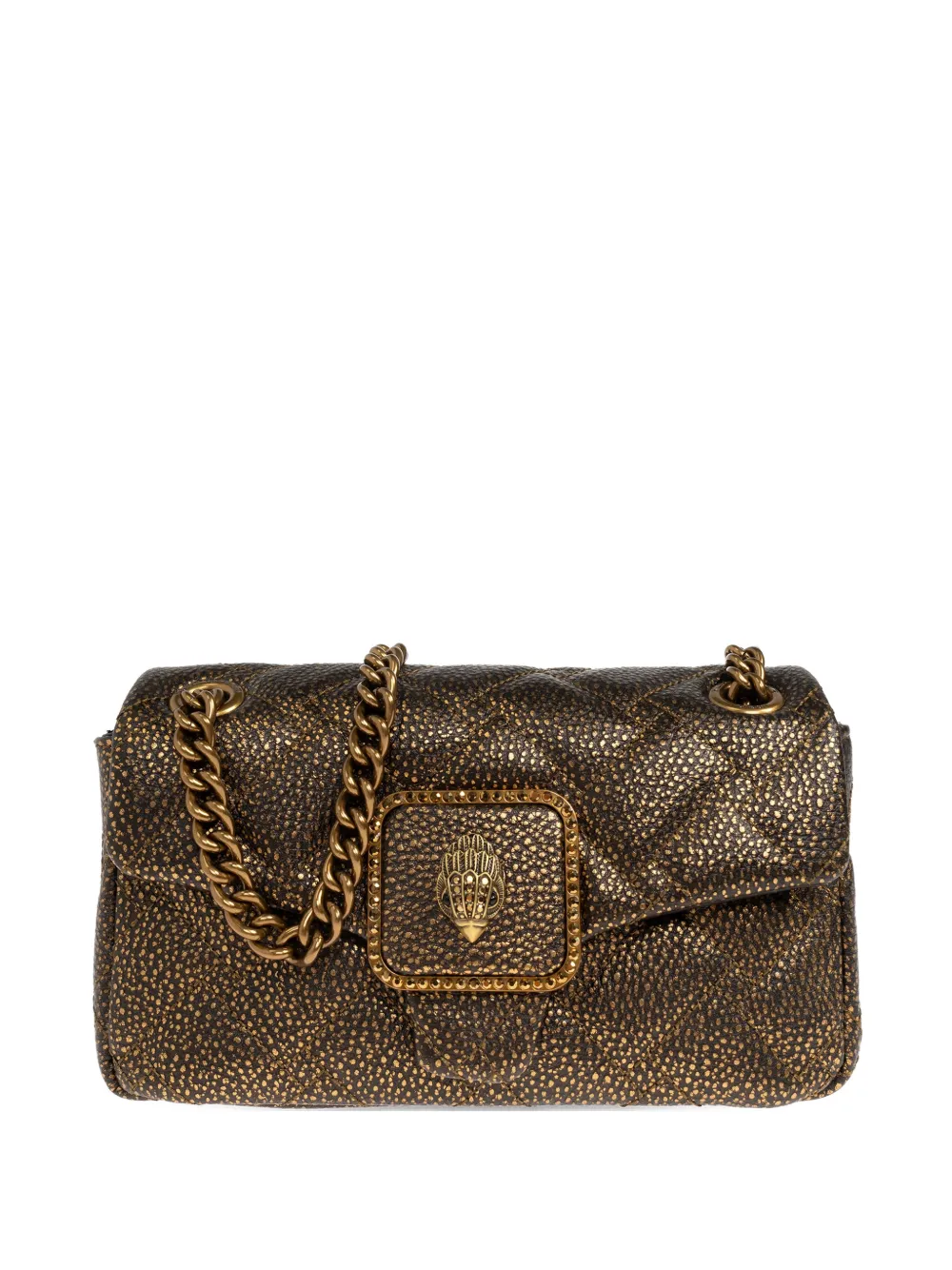 Kurt Geiger London quilted chain shoulder bag - Marrone