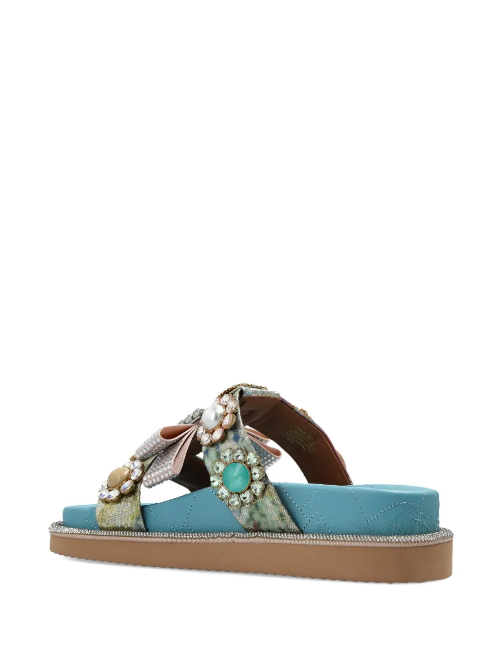 Kurt Geiger London Ornate Orson verfraaide sandalen Blauw