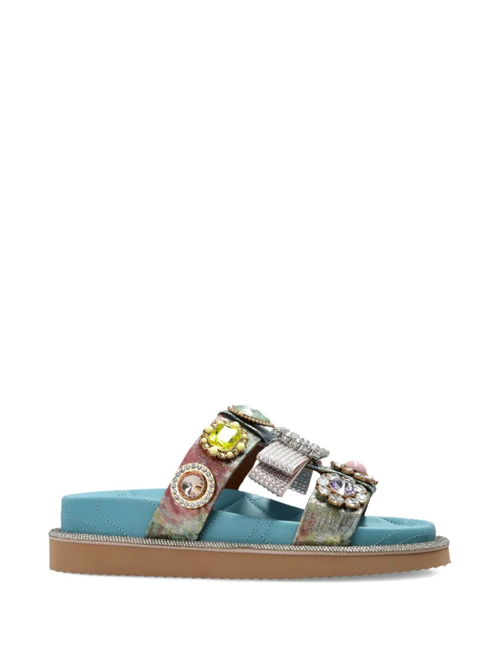 Kurt Geiger London Ornate Orson verfraaide sandalen Blauw