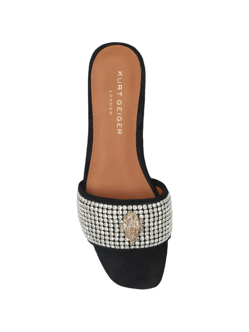 Kurt Geiger London Kensington verfraaide sandalen Zwart