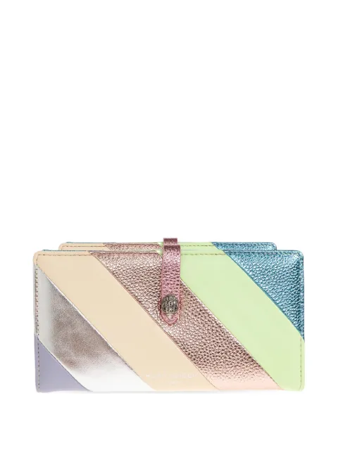 Kurt Geiger London striped calf leather wallet
