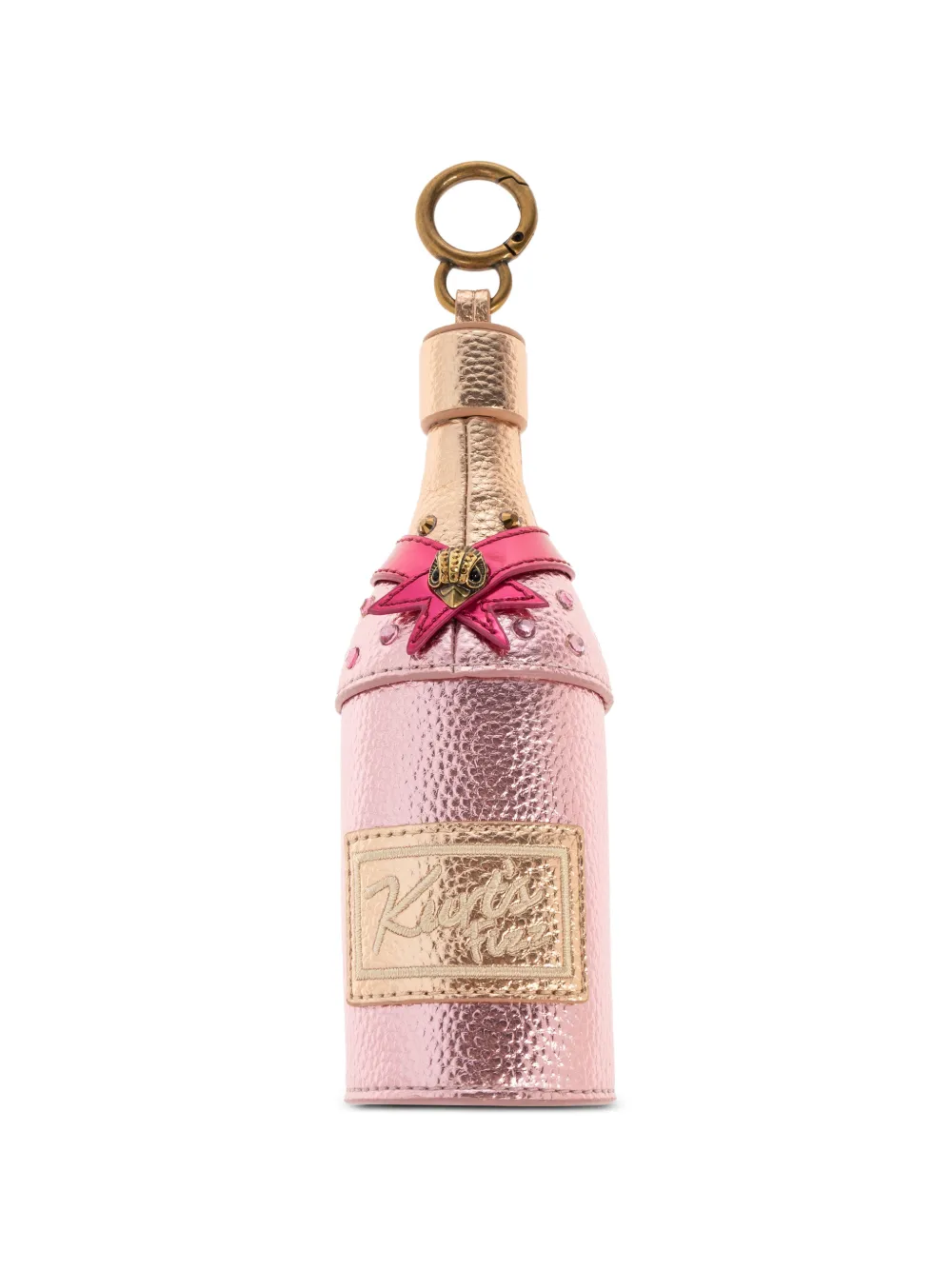Kurt Geiger London bottle-shaped charm - Rosa