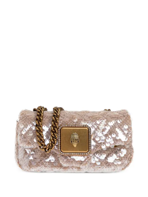 Kurt Geiger London nano Long Pimlico sequin-embellish shoulder bag