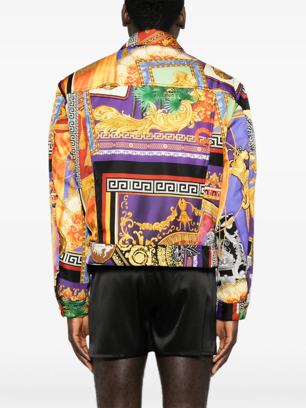 【希少】VERSACE ツイード テーラードジャケット 40 オレンジ 本物HERMÈS テーラードジャケット オレンジ..Size40 M-L 【公式通販】