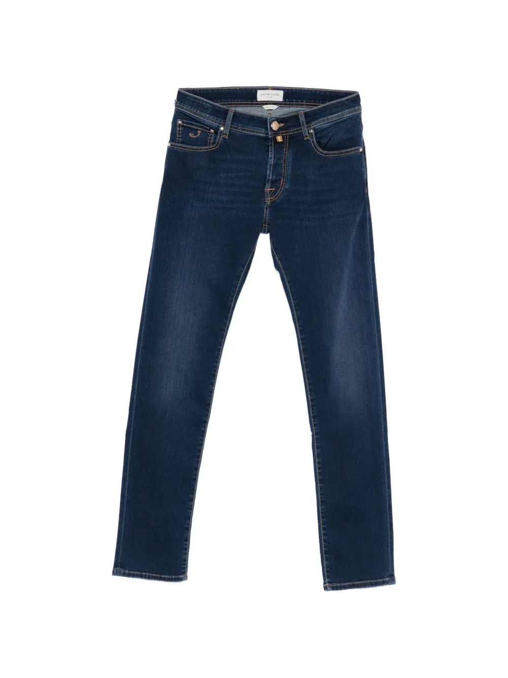 Jacob Cohën belt-loop pocket jeans - Blu