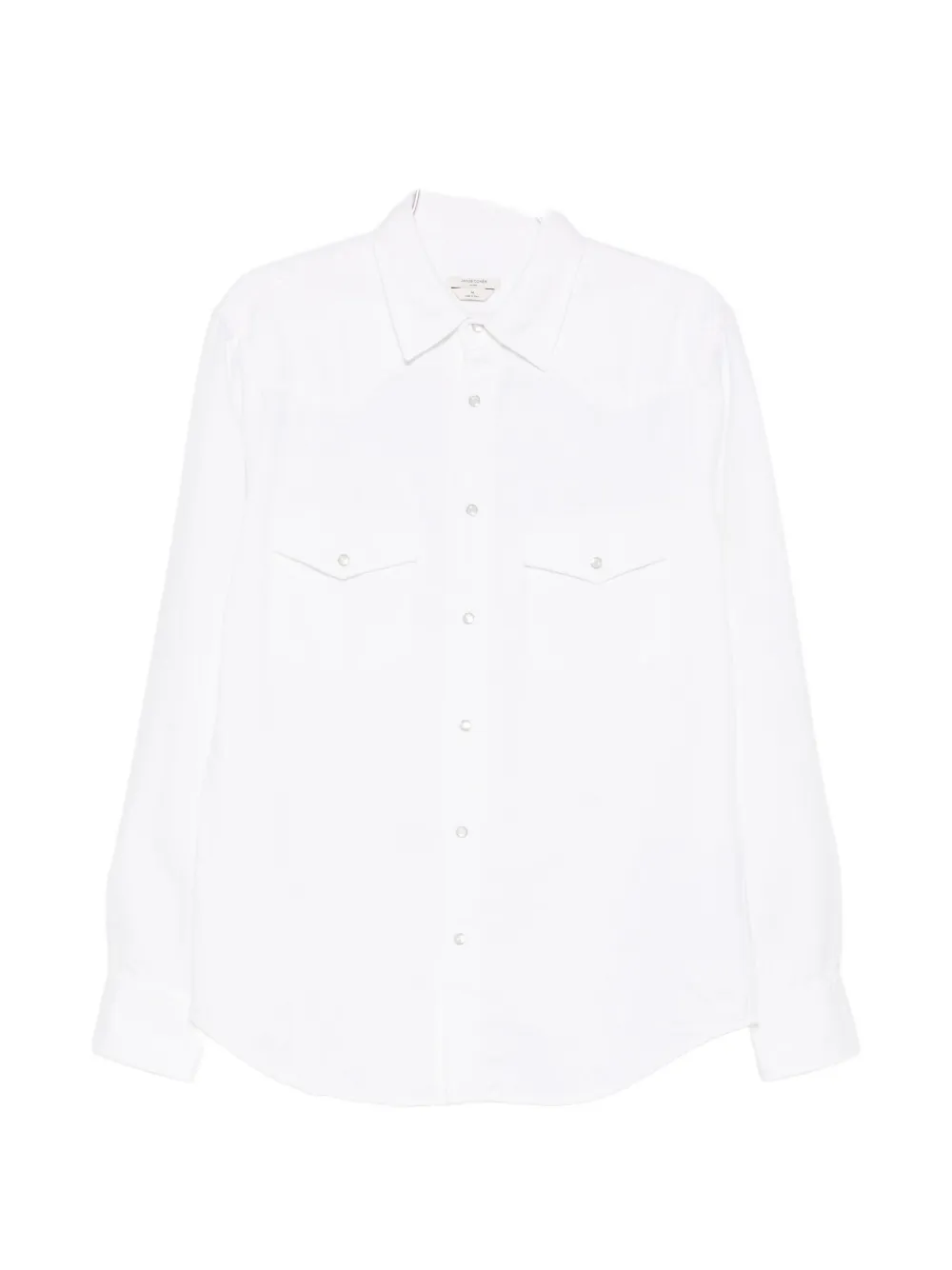 Jacob Cohën long-sleeve pocket shirt - Bianco