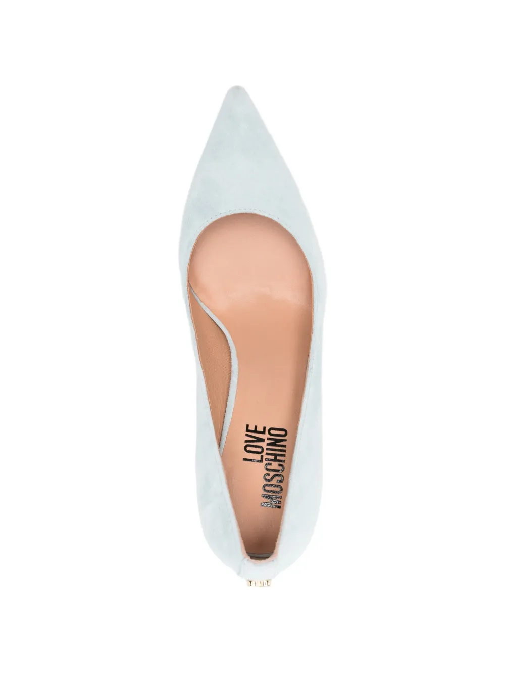 Love Moschino pointed pumps Blauw