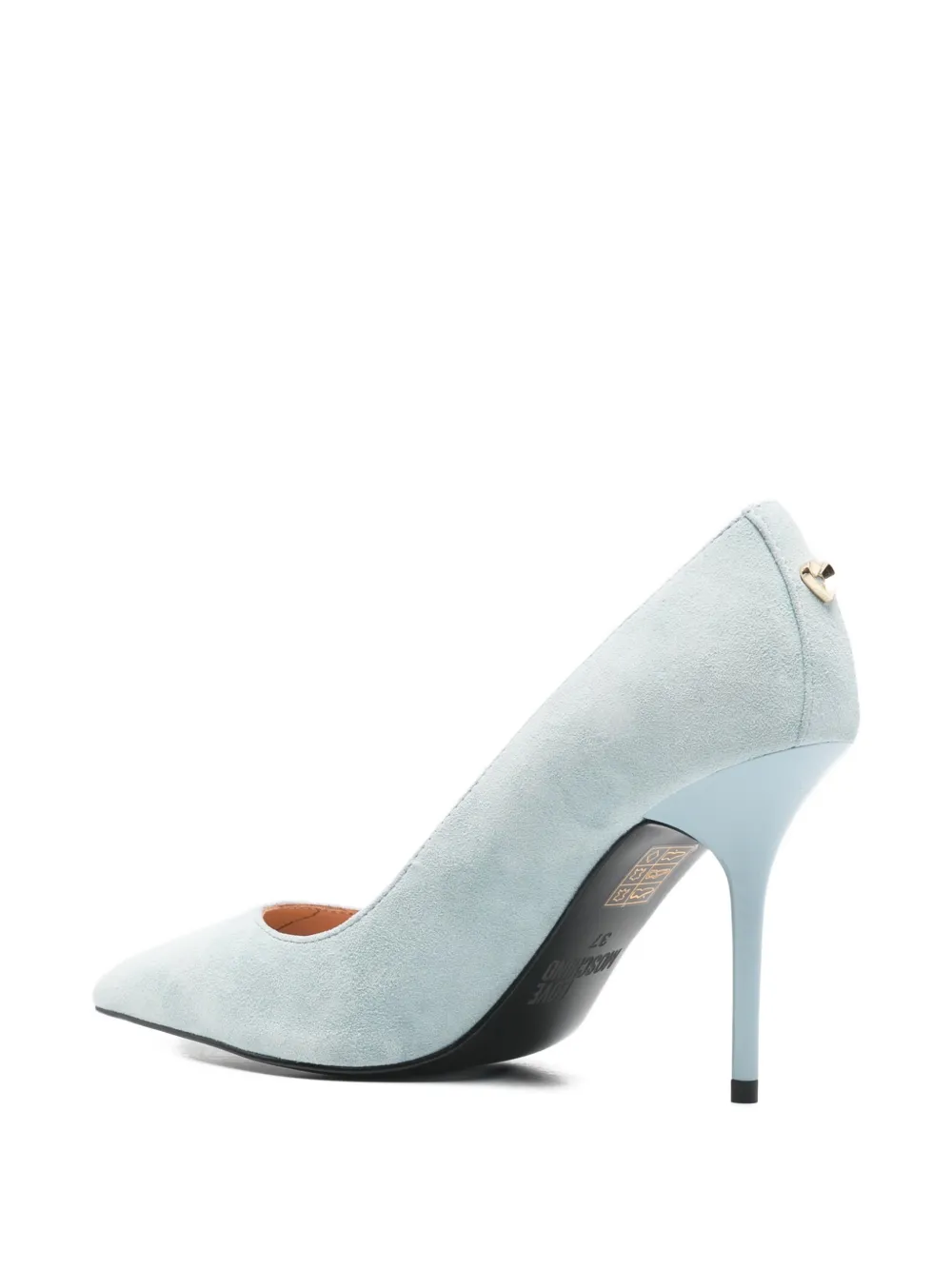 Love Moschino pointed pumps Blauw