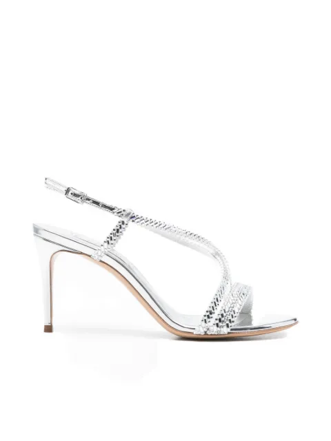Casadei Sandalen met gekruiste bandjes