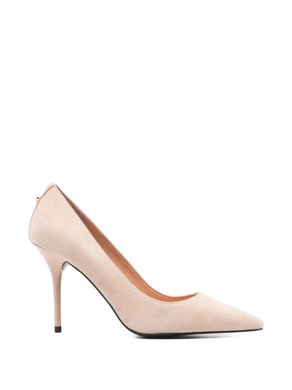Love Moschino point-toe pumps Beige