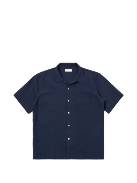 Universal Works chest-pocket short-sleeve shirt