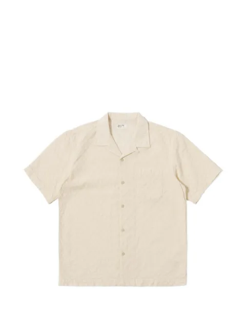 Universal Works camisa texturizada manga corta