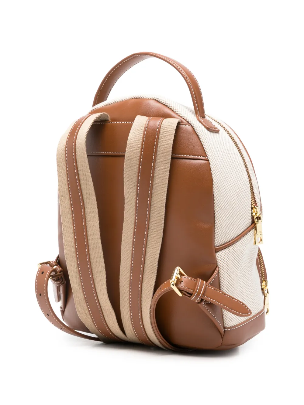  Love Moschino Embossed-logo Backpack - Neutrals 