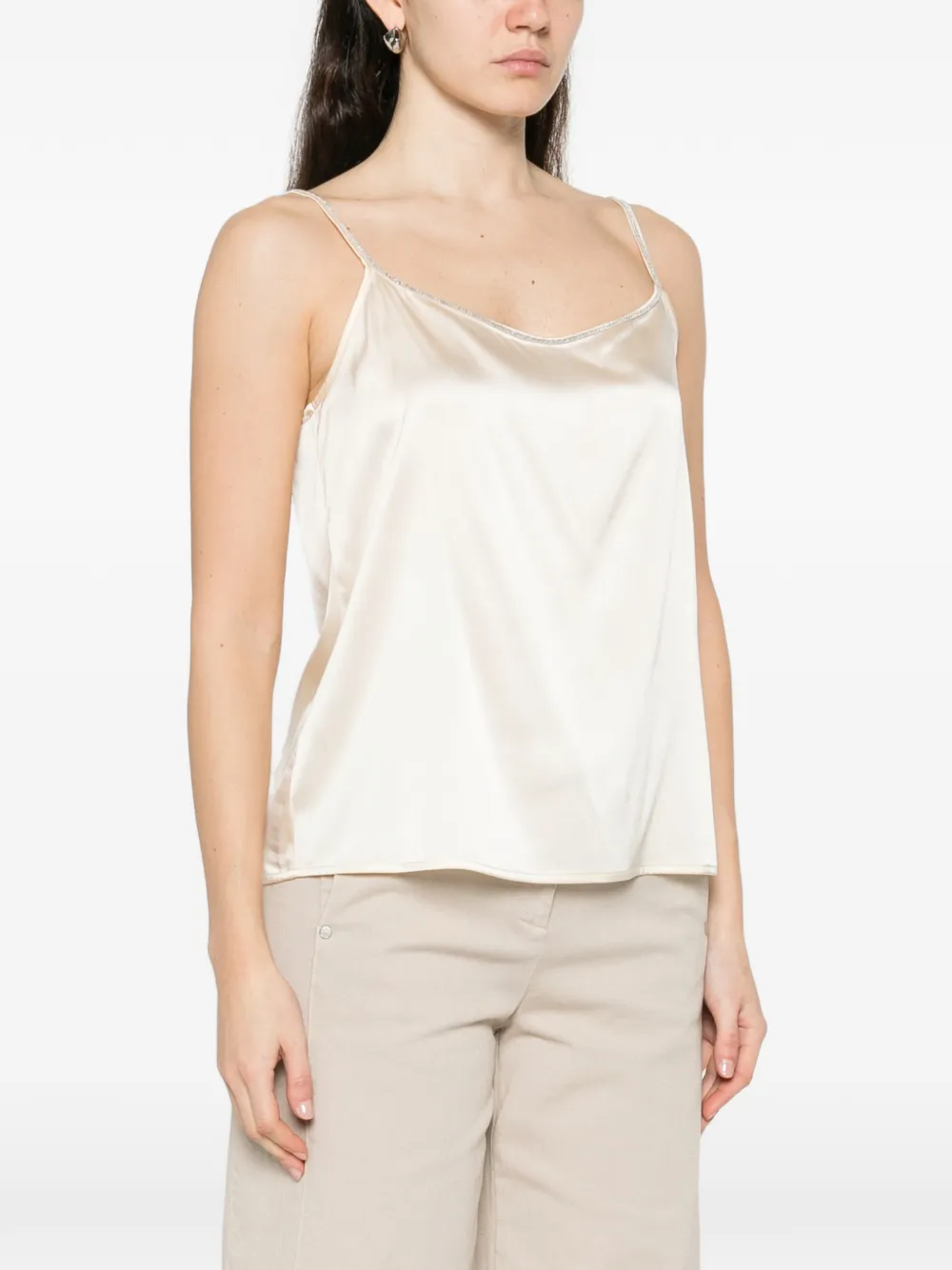 Panicale Embellished Top - Neutrals 