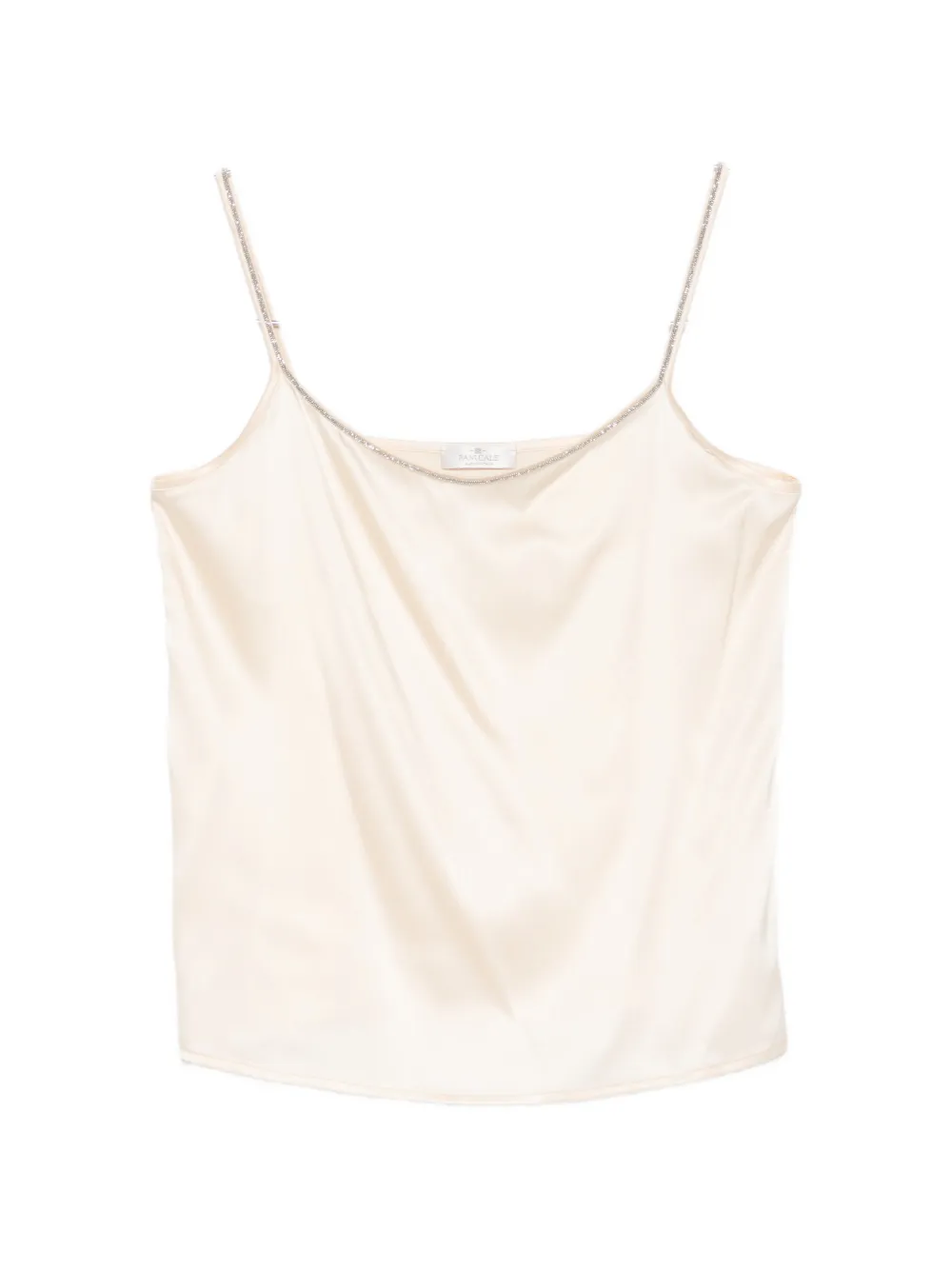 PANICALE Top con decorazione - Toni neutri