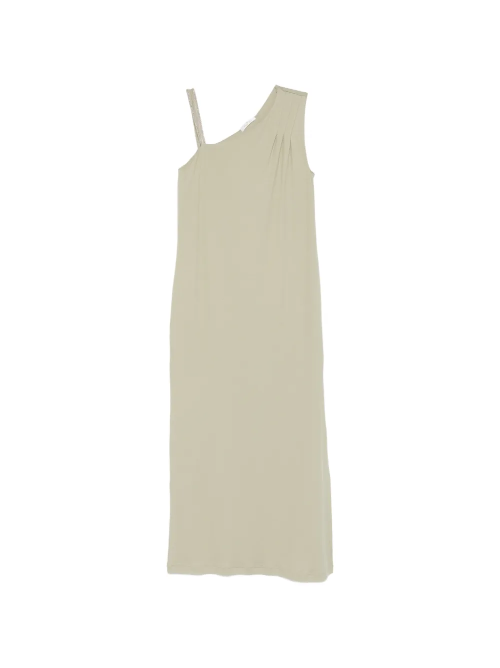 PANICALE Abito midi con spalle scoperte - Verde