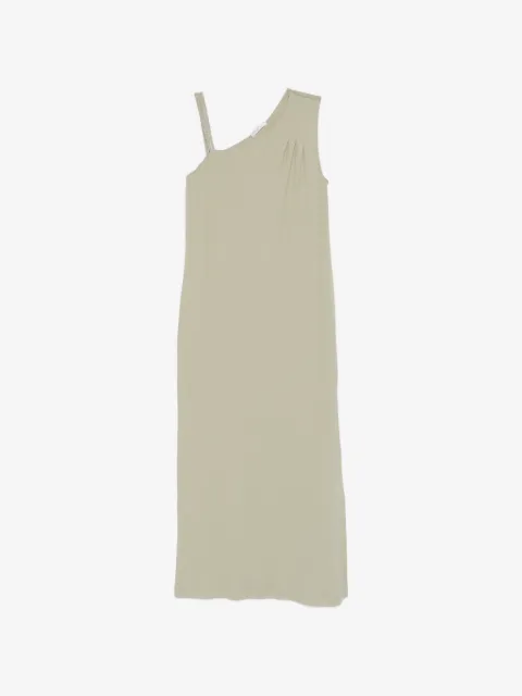 PANICALE one-shoulder embellished midi dress