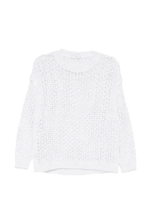 PANICALE open-knit jumper