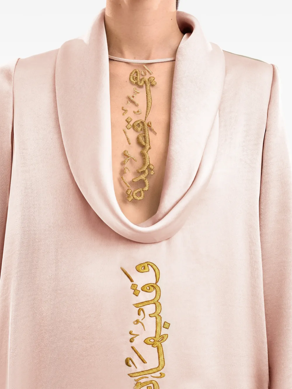 Gemy Maalouf Tuniek met col Roze